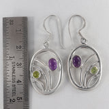 925 Sterling Silver Labradorite Earrings