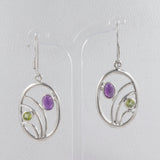 925 Sterling Silver Labradorite Earrings