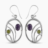 925 Sterling Silver Labradorite Earrings