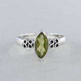 Peridot Silver Ring