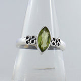 Peridot Silver Ring