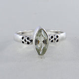 Peridot Silver Ring