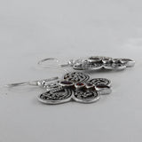 925 Silver Iolite Butterfly Earrings