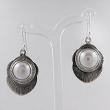 925 Sterling Silver Pearl Earrings