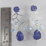 Amethyst Silver Earrings
