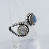 Labradorite Silver Ring