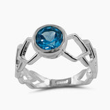 Rainbow Moonstone Silver Rings