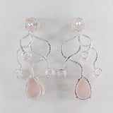 Amethyst Silver Earrings