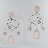 Amethyst Silver Earrings