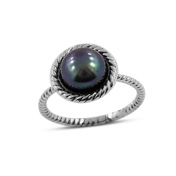 925 Sterling Silver Pearl Ring
