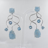 Amethyst Silver Earrings