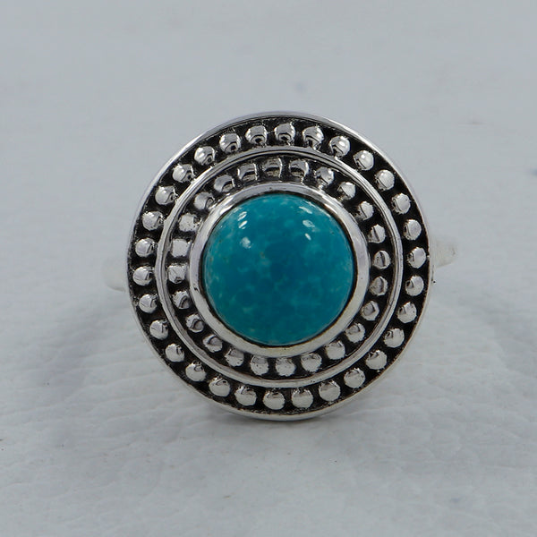 Arizona Turquoise Silver Rings