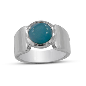 925 Sterling Silver Larimar Rings