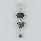 925 Silver Labradorite Pendant