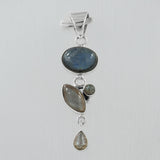 925 Silver Labradorite Pendant