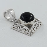 925 Silver Black Onyx Pendants