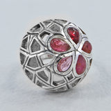 Pink Tourmaline Silver Ring