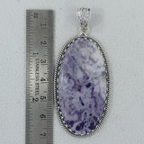 925 Sterling Silver Morado Opal Pendant