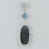 Labradorite 925 Silver Pendant