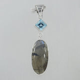 Labradorite 925 Silver Pendant