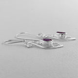 925 Sterling Silver Pendant Set Made with Amethyst Gemstone