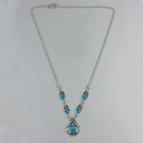 925 Silver Mexican Turquoise Necklace