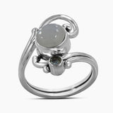 925 Sterling Silver Tourmaline Rings