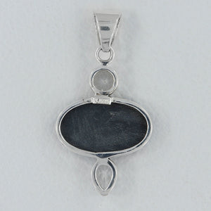 925 Sterling Silver Black Onyx Pendants