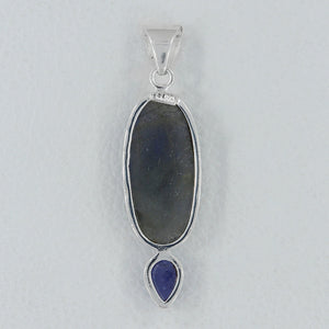 925 Sterling Silver Labradorite Pendants