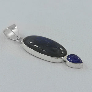 925 Sterling Silver Labradorite Pendants