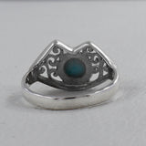 Rainbow Moonstone Silver Ring