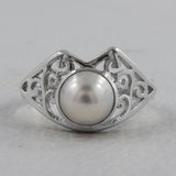 Rainbow Moonstone Silver Ring