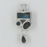 925 Sterling Silver Labradorite Pendant