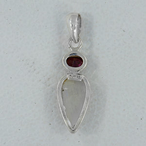 Rainbow Moonstone Silver Pendants