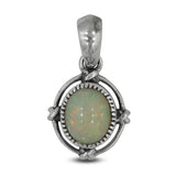 925 Silver Ethiopian Opal Pendant