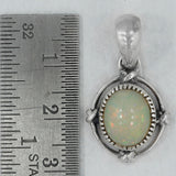 925 Silver Ethiopian Opal Pendant