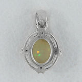 Ethiopian Opal 925 Silver Pendant