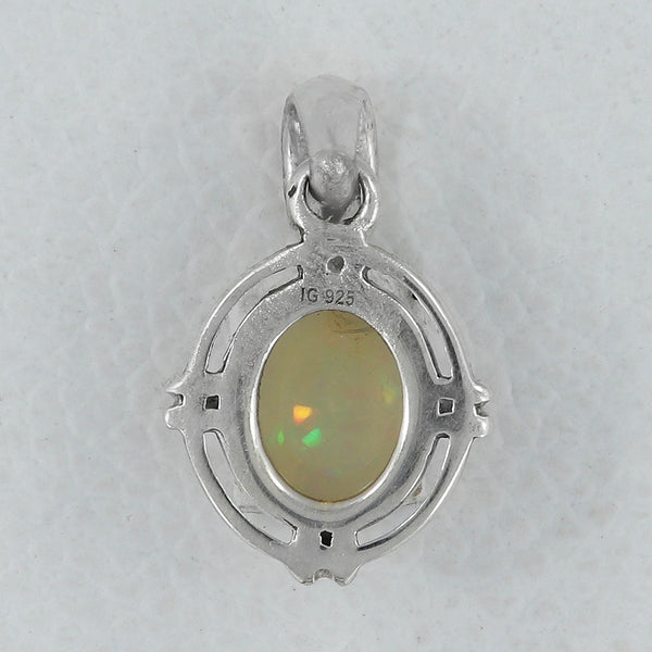 925 Silver Ethiopian Opal Pendants