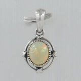 Ethiopian Opal 925 Silver Pendant