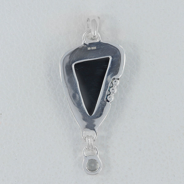 925 Sterling Silver Black Onyx Pendants