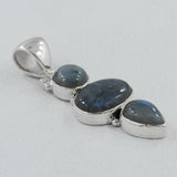 925 Sterling Silver Labradorite Pendant