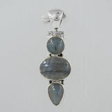 925 Sterling Silver Labradorite Pendant