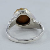 Tigers Eye Sterling Silver Ring