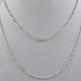 Silver Chain - 925 Sterling Silver Bead Chain for Girls