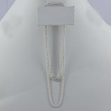 Silver Chain - 925 Sterling Silver Bead Chain for Girls