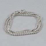 Silver Chain - 925 Sterling Silver Bead Chain for Girls