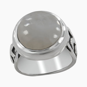 Natural Larimar Silver Rings