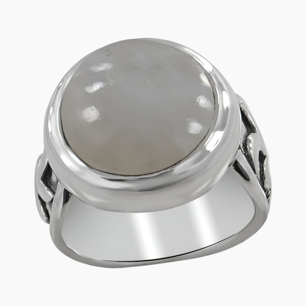 Natural Larimar Silver Rings