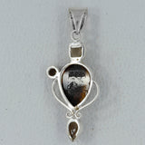 925 Sterling Silver Tiger Eye Designer Pendant