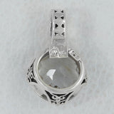 Crystal 925 Sterling Silver Pendant